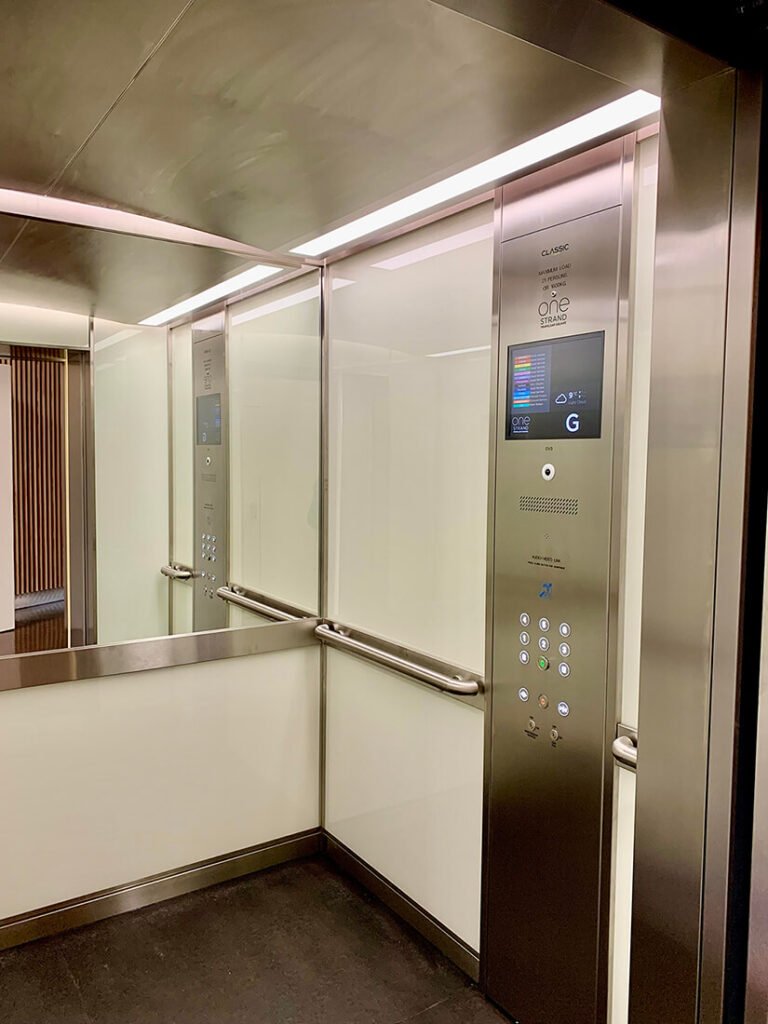 Lift interior